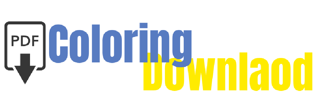 Logo pdf coloring downlaod
